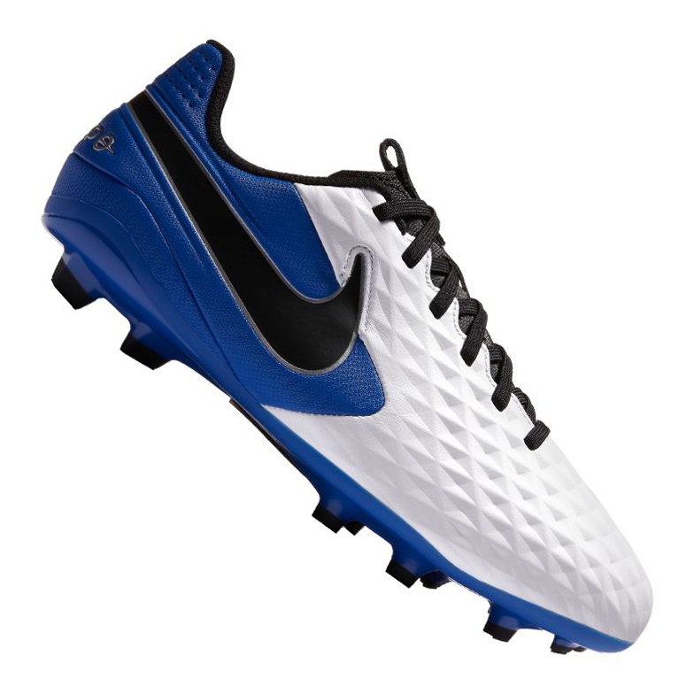 Chuteiras Nike Legend 8 Academy Mg Jr AT5732-104 preto, branco, marinho multicolorido
