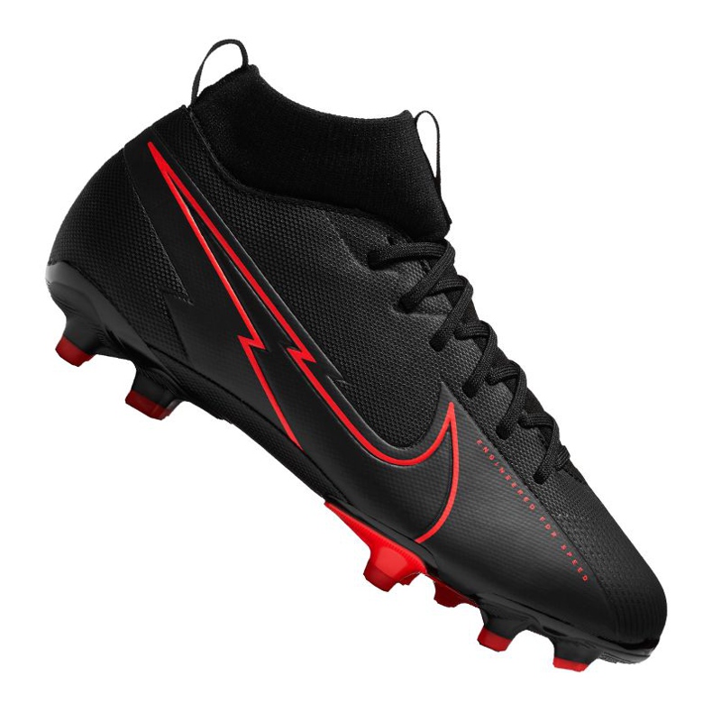 Chuteiras Nike Superfly 7 Academy Mg Jr AT8120-060 preto preto Chuteiras Nike Superfly 7 Academy Mg Jr AT8120-060 preto preto