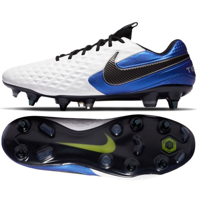 Chuteiras Nike Tiempo Legend8 Elite SG-PRO Ac M AT5900-104 multicolorido branco