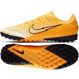 Chuteiras Nike Mercurial Vapor 13 Pro Tf M AT8004-801 amarelo multicolorido