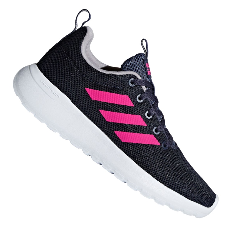 Tênis Adidas Lite Racer Cln Jr BB7045 azul marinho rosa