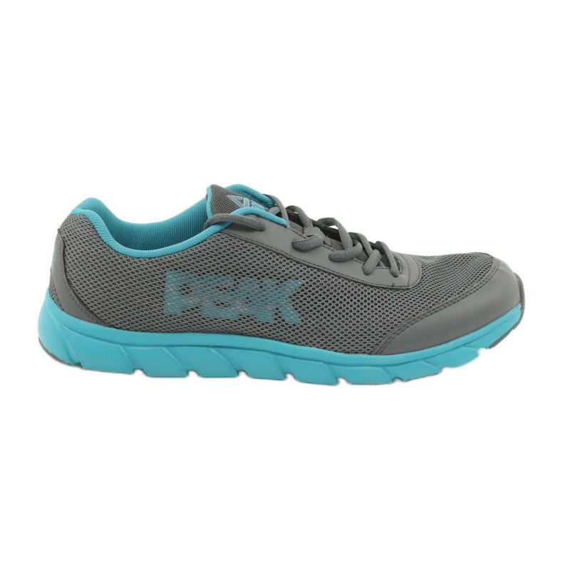 Tênis de corrida Peak E43823H M 61325-61327 cinza azul