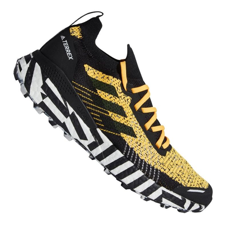 Sapatos Adidas Terrex Two Ultra Parley M FW7424 preto amarelo