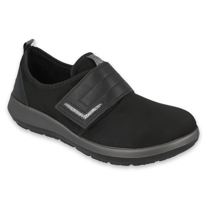 Sapatos de velcro femininos de Befado 156d002 preto