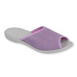 Sapatos femininos Befado pu 254D116 roxo