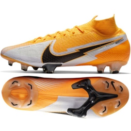 Chuteiras Nike Mercurial Superfly 7 Elite Fg M AQ4174-801 multicolorido laranja