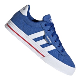 Sapatos Adidas Daily 3.0 Jr FX7267 azul cinza Sapatos Adidas Daily 3.0 Jr FX7267 azul cinza