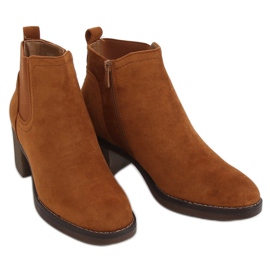 Botas de salto largo Camel UK18P marrom