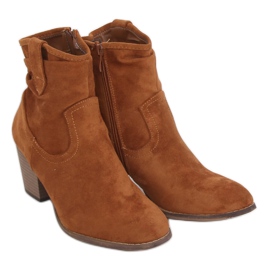 Botas Camel 100-986B0-2 Camel de salto alto castanho Botas Camel 100-986B0-2 Camel de salto alto castanho
