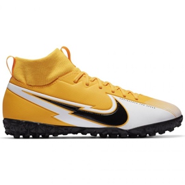 Chuteira Nike Mercurial Superfly 7 Academy Tf Jr AT8143 801 amarelo amarelo