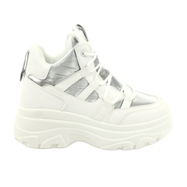 Evento Calçados esportivos de cano alto 20BT26-3192 branco prata