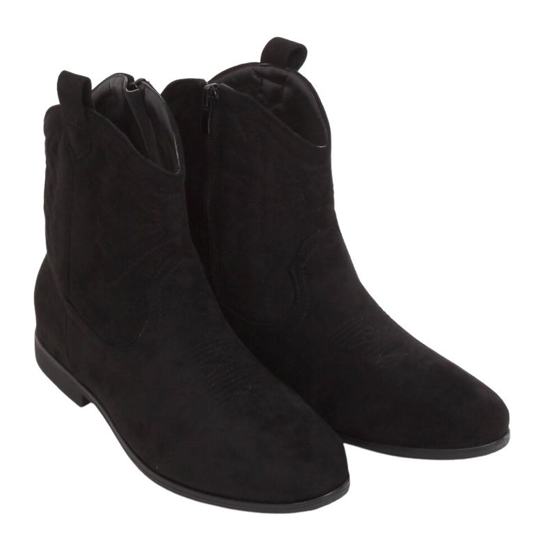 Botas femininas pretas MR-1879 pretas preto
