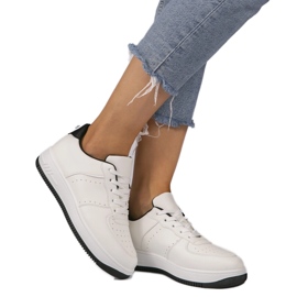 Tênis clássico BL3619-SP preto e branco