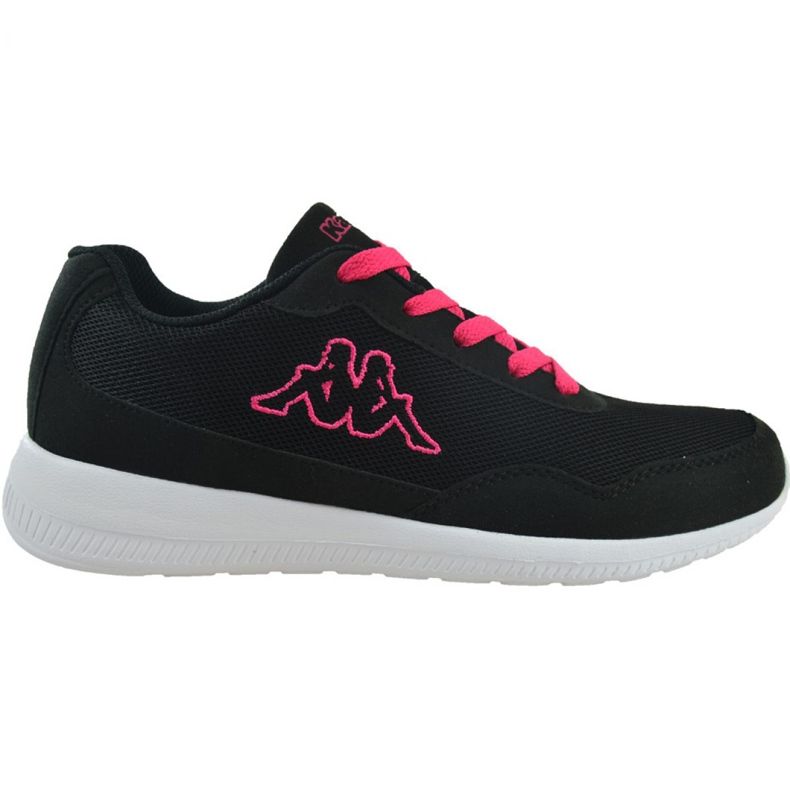 Kappa Follow W 242495 1122 sapatos preto azul rosa