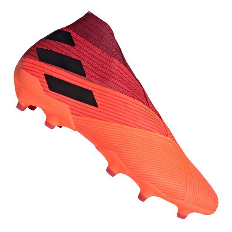 Chuteiras Adidas Nemeziz 19+ Fg M EH0772 multicolorido laranja