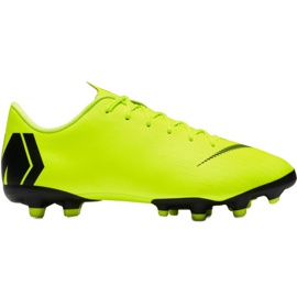 Chuteiras de futebol Nike Mercurial Vapor 12 Academy Mg Jr AH7347 701 amarelo