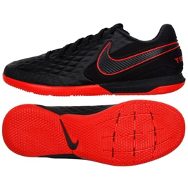 Sapatos de interior Nike React Tiempo Legend 8 Pro Ic M AT6134-060 preto multicolorido