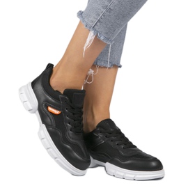 Sapatos esportivos da moda pretos C051