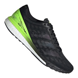 Tênis de corrida adidas Adizero Boston 9 m M EG4657 preto verde Tênis de corrida adidas Adizero Boston 9 m M EG4657 preto verde