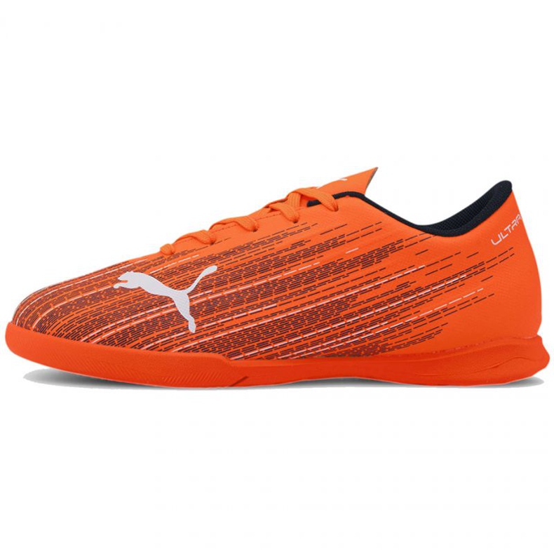 Chuteiras Puma Ultra 4.1 It Jr 106104 01 multicolorido laranja Chuteiras Puma Ultra 4.1 It Jr 106104 01 multicolorido laranja