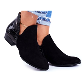 Botas femininas Maciejka Couro Cobra Negra 04091-72 preto Botas femininas Maciejka Couro Cobra Negra 04091-72 preto