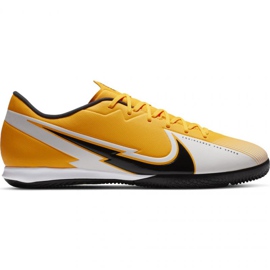 Chuteira Nike Mercurial Vapor 13 Academy M Ic AT7993 801 amarelo multicolorido