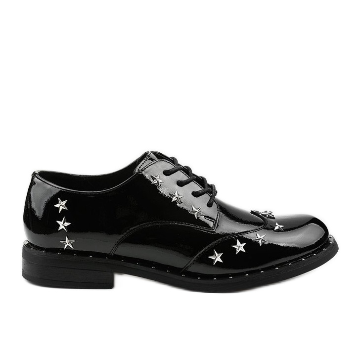 Sapatos femininos negros C18-37117 preto