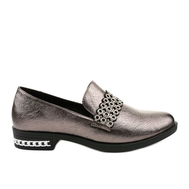 Sapatos femininos cinza C18-6251