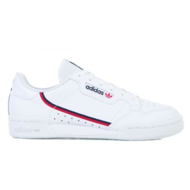 Sapatos Adidas Continental 80 Jr F99787 branco preto