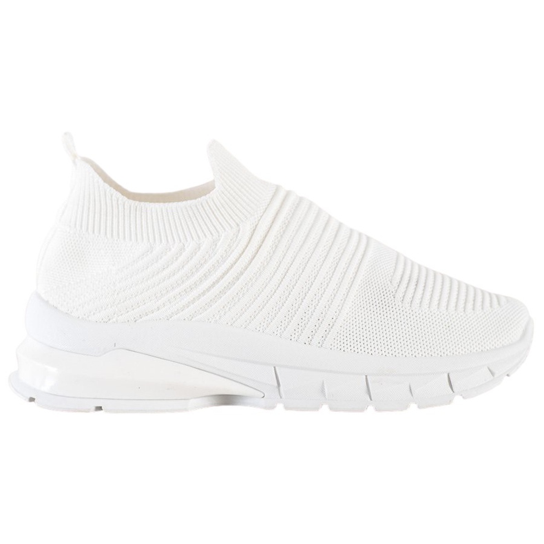 SHELOVET Tênis Têxtil Slip-On branco