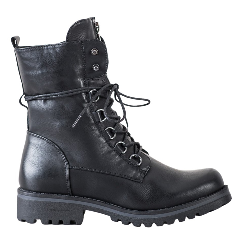 Queentina Trabalhadores Altos e Negros preto