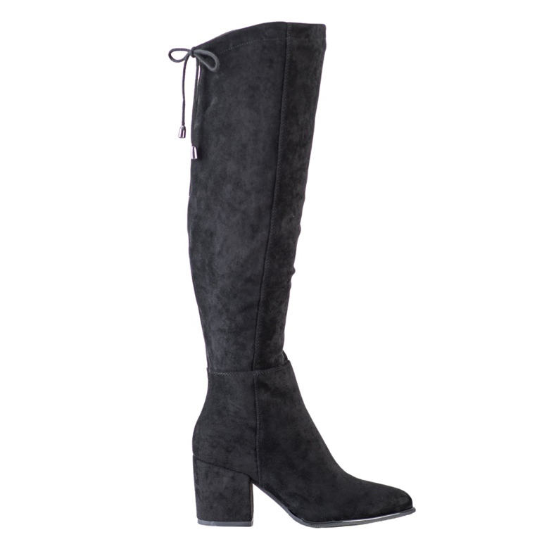 Botas de camurça VINCEZA preto