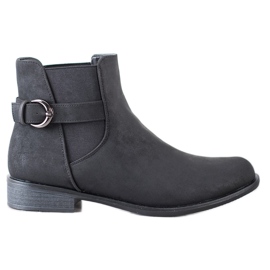 Goodin Sapatinhos deslizantes com fivela preto
