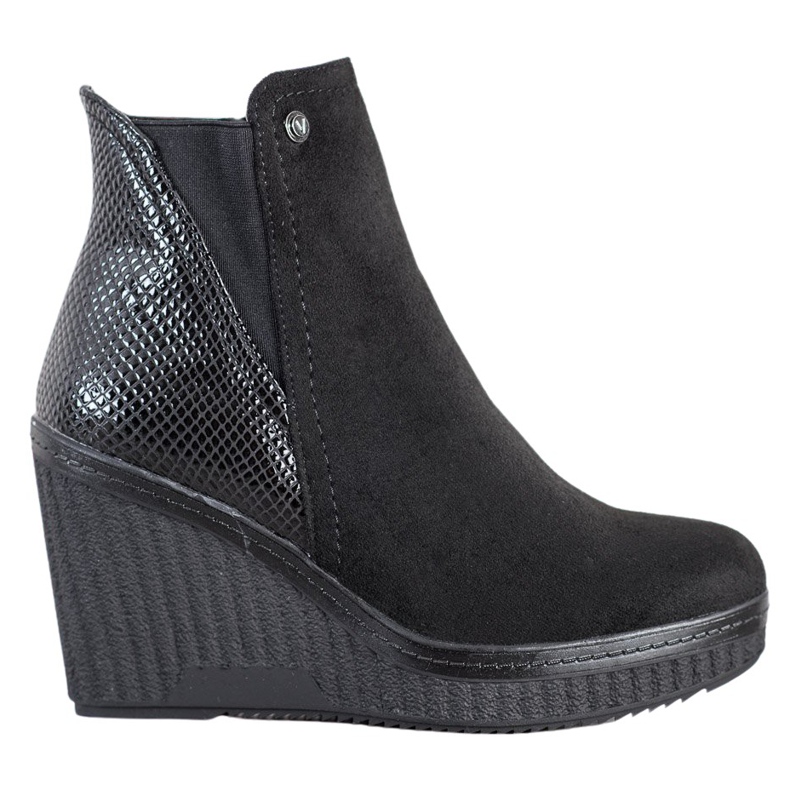 Goodin Botas de cunha preto