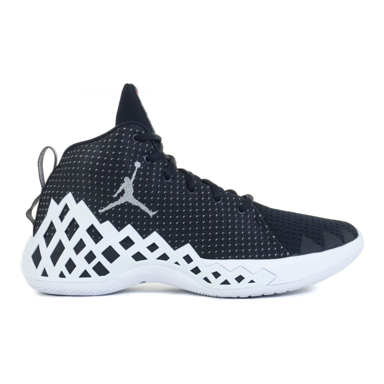 Tênis de basquete Nike Jumpman Diamond Mid M CI1204-001 branco, branco, preto preto