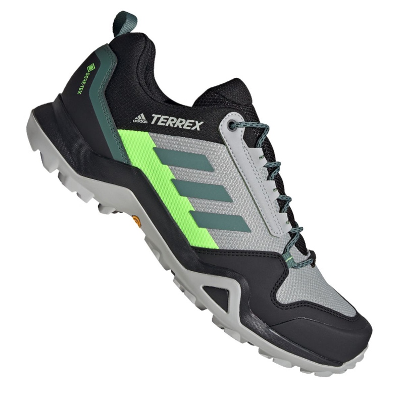 Sapatos Adidas Terrex AX3 Gtx M FW9455 preto cinza verde
