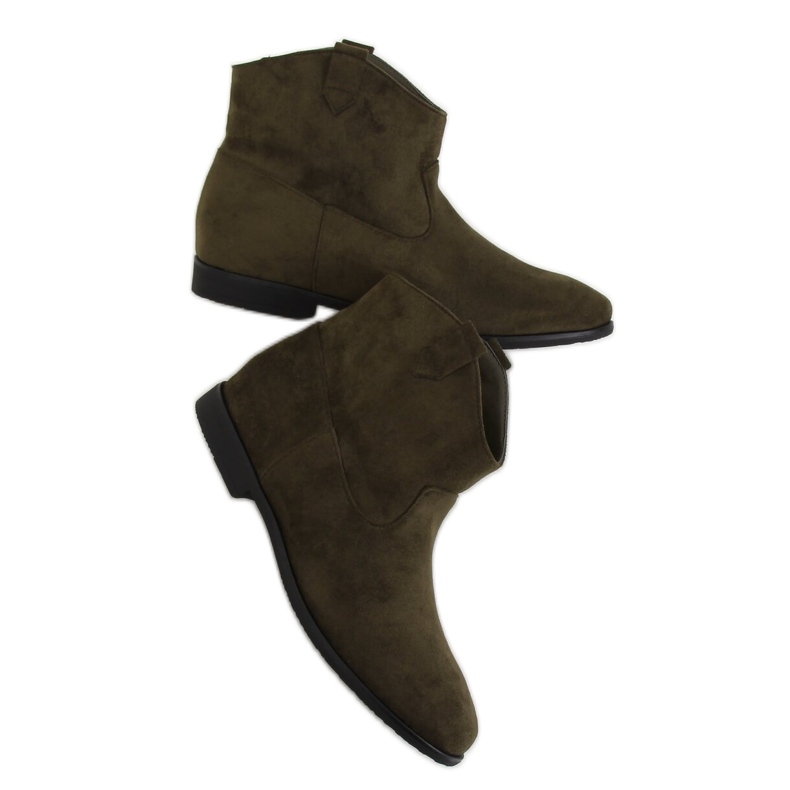 Botas de cowboy planas verdes TX-1876 Green Botas de cowboy planas verdes TX-1876 Green