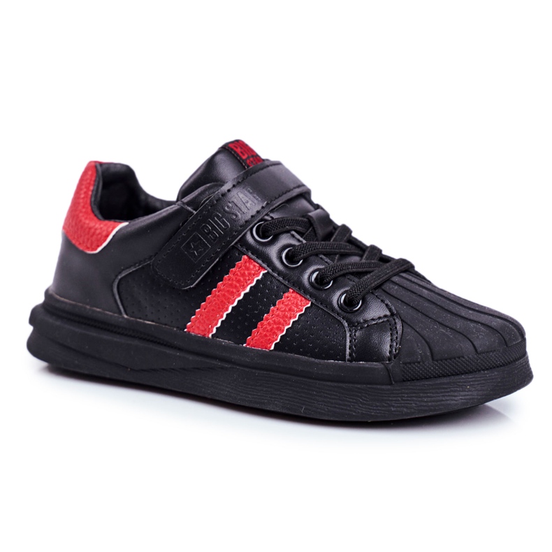Big Star Grande estrela do esporte infantil com velcro preto GG374022