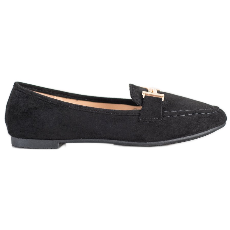 Anesia Paris Mocassins elegantes preto