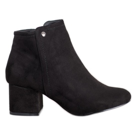 Goodin Botas de camurça preta preto