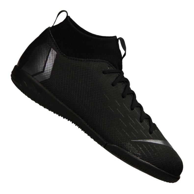 Chuteiras Nike Superfly 6 Academy Gs Ic Jr AH7343-001 preto preto