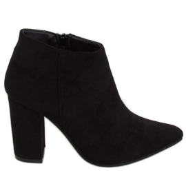 Sapatos no poste preto G-7668 Preto