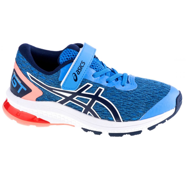 Asics GT-1000 9 Ps Jr 1014A151-401 preto azul