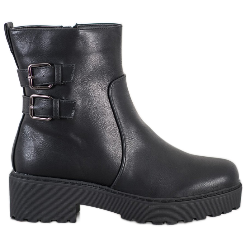 Weide Botas na plataforma preto Weide Botas na plataforma preto