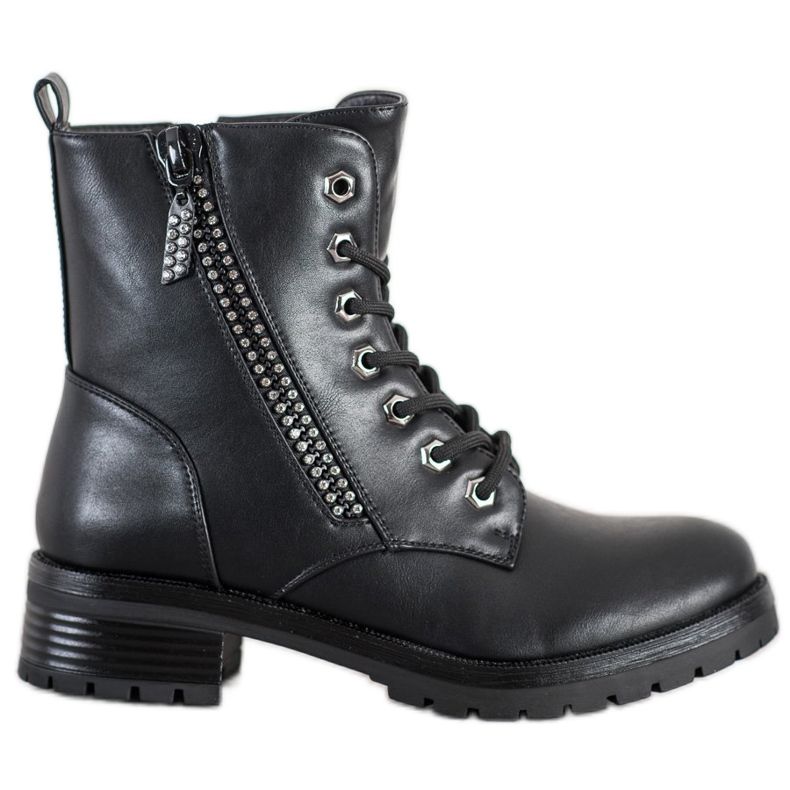 SHELOVET Trabalhadores com Zircônia Cúbica preto