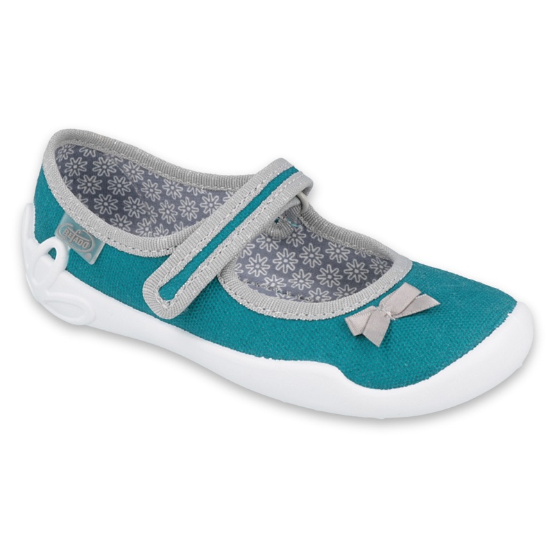 Calçados infantis Befado 114X434 cinza verde