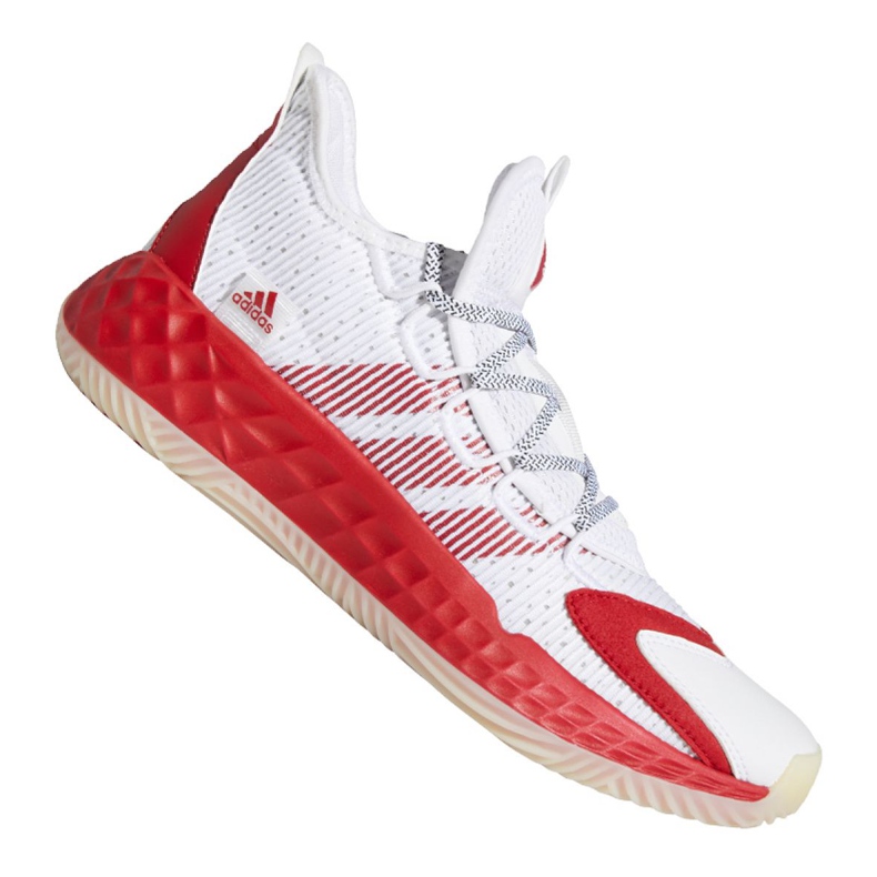 Tênis de basquete Adidas Pro Boost Low M FW9503 multicolorido branco