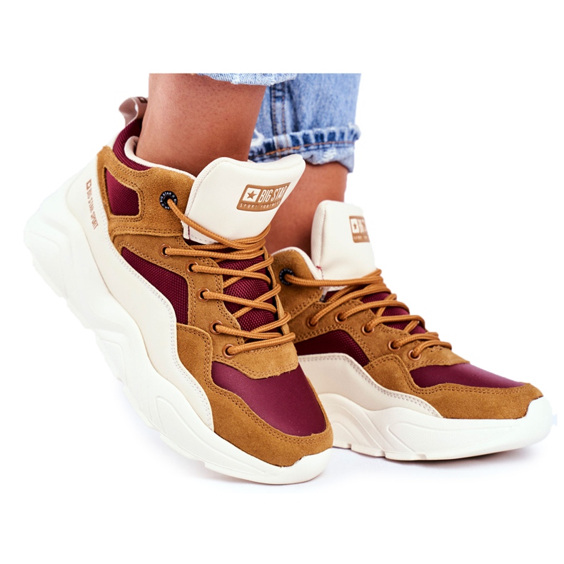 Calçados Esportivos Femininos Big Star Beige GG274646 bege