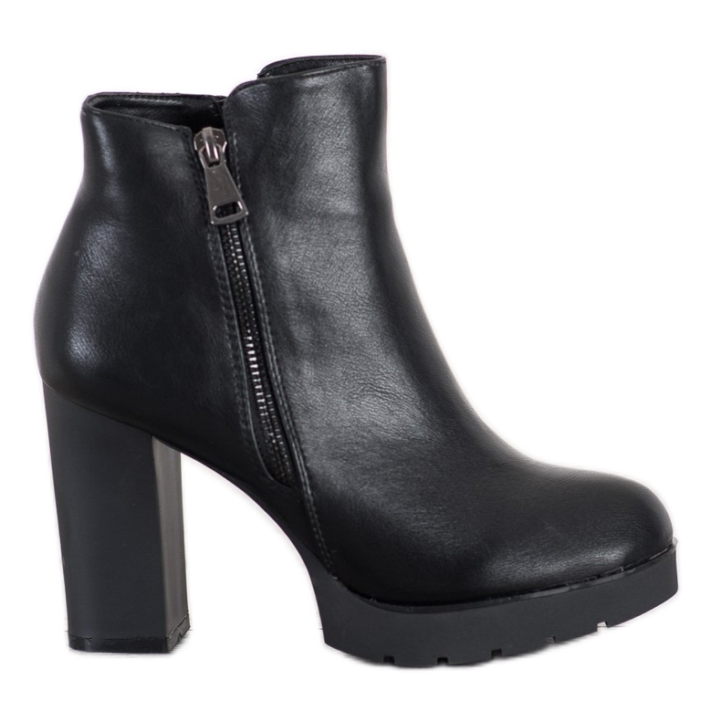 Goodin Botas elegantes em um poste preto
