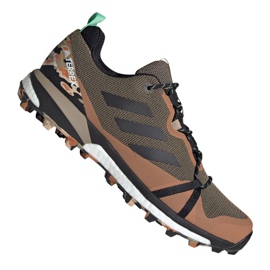 Sapatos Adidas Terrex Skychaser Lt Gtx M FV6827 castanho preto multicolorido